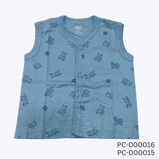 (PC-000015) Zero baby sleeveless vest 3 pc set (1-3 months)