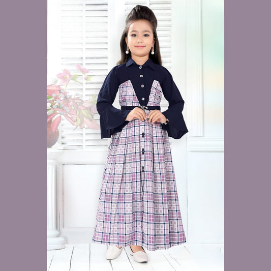 (UN3672P) GIRLS GOWN   22/36