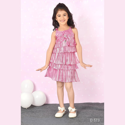 (D-573) Girls Party Dress 14/28