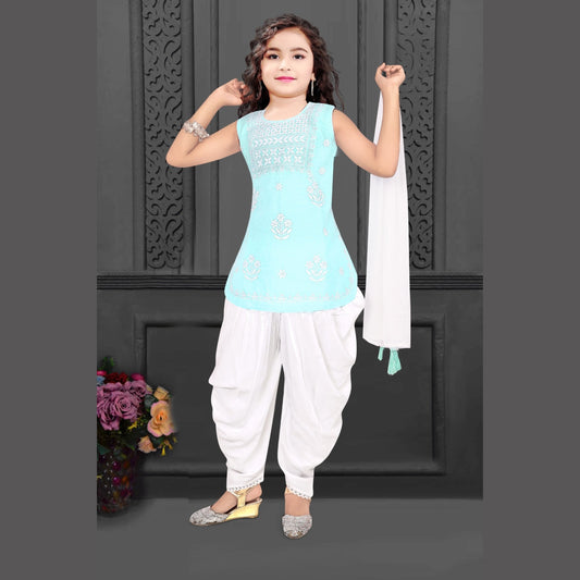 (GW3033) Short Kurti and Dhoti 24/38
