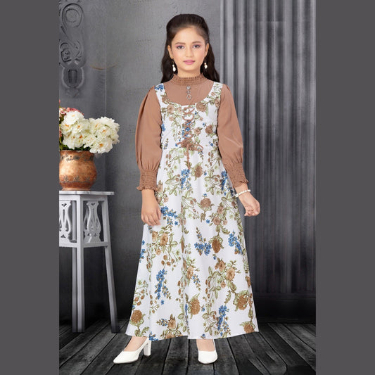 (UN3659/B) GIRLS GOWN   22/34