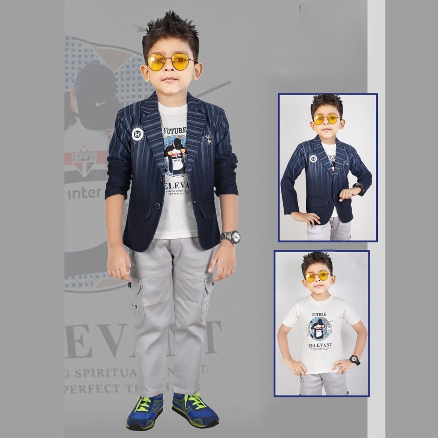 (RM9350) BOYS FULL BLAZER SET 4/9
