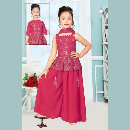 (GW4008) Kurti and Flared Palazzo 16/22