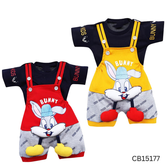 (CB15177) BOYS ROMPER SET 0 to 2