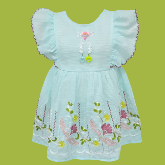(S-1132) Girls Frock 14/18