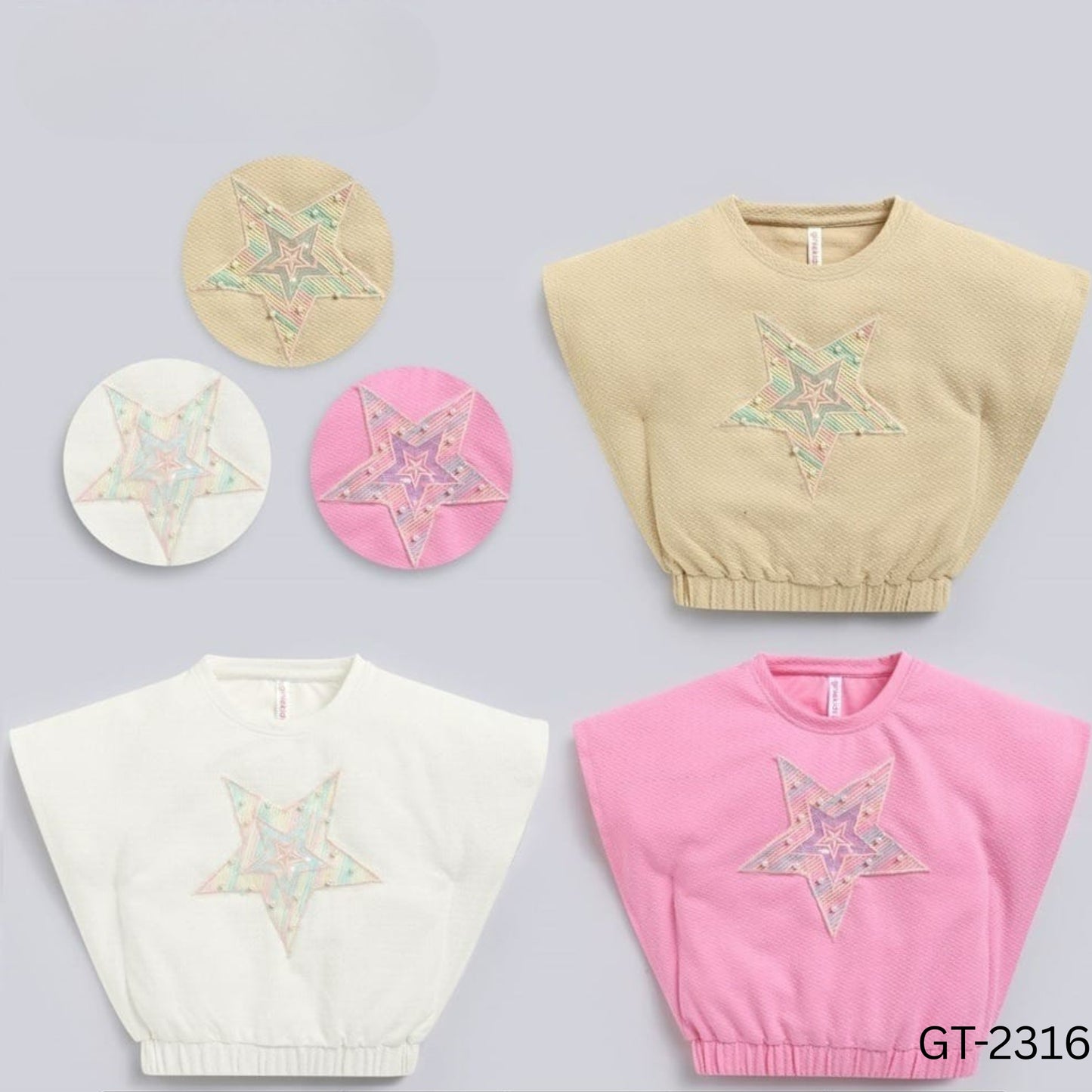 (GT-2316) GIRLS TOP 24/36