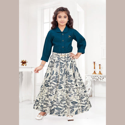 (UN545) GIRLS TOP SKIRT SET 32/40