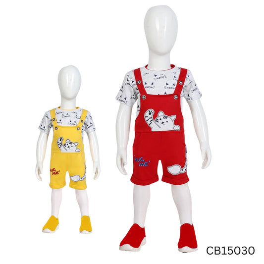 (CB15030) BOYS ROMPER SET 0 to 2