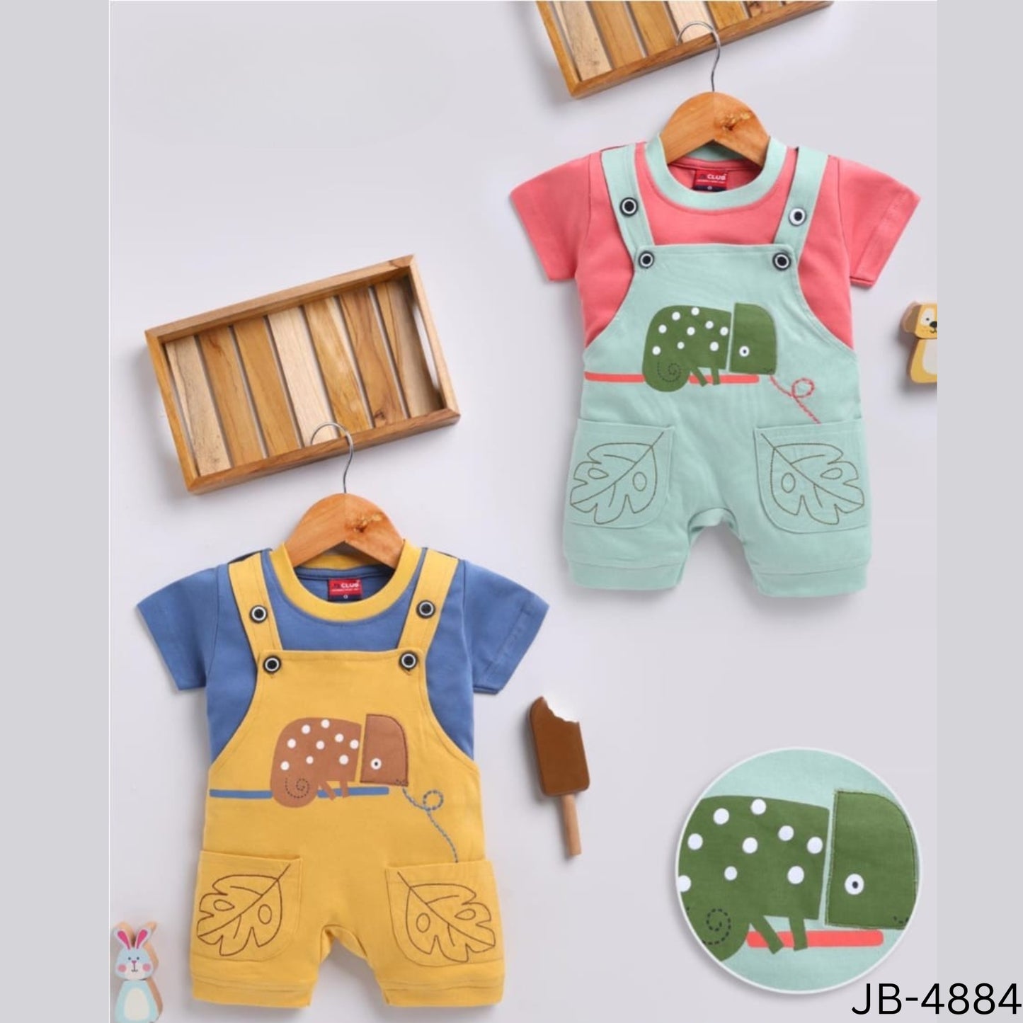 (JB-4884) ROMPER SET 0 to 2