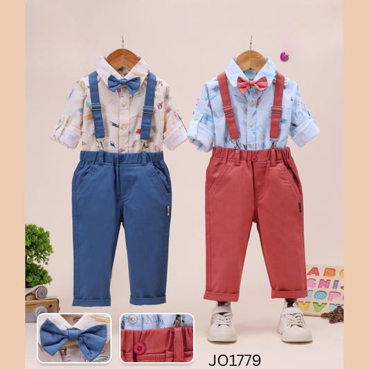 (JO1779) Boys 4 pc full/full suit 6 months up to 3 years