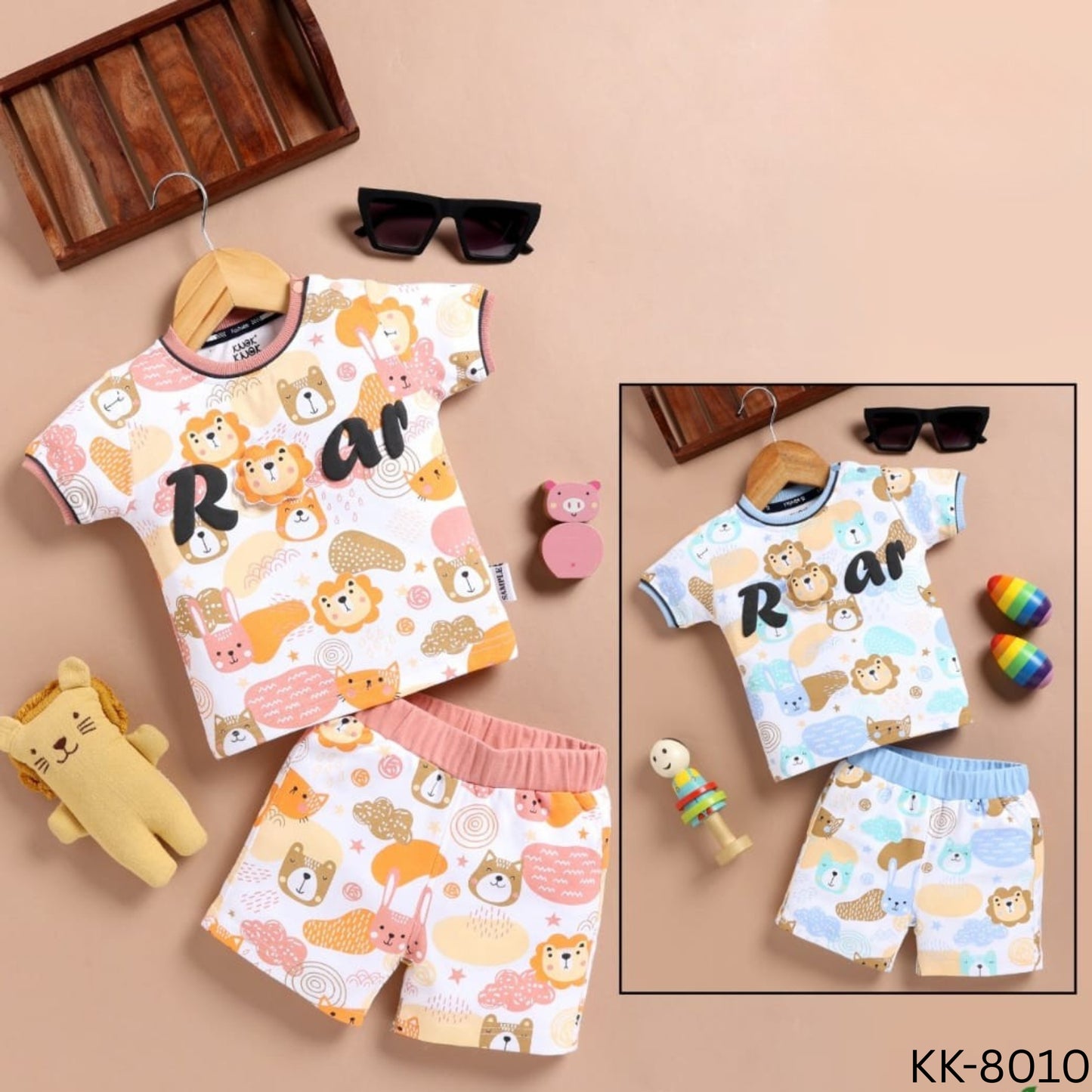 (KK-8010) BOYS COORD SET (UPTO 3 yrs)