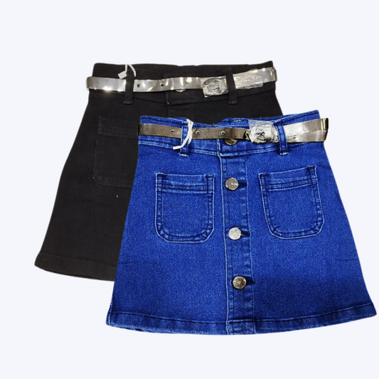 (NC-149765) Denim Mini Skirts 24/36