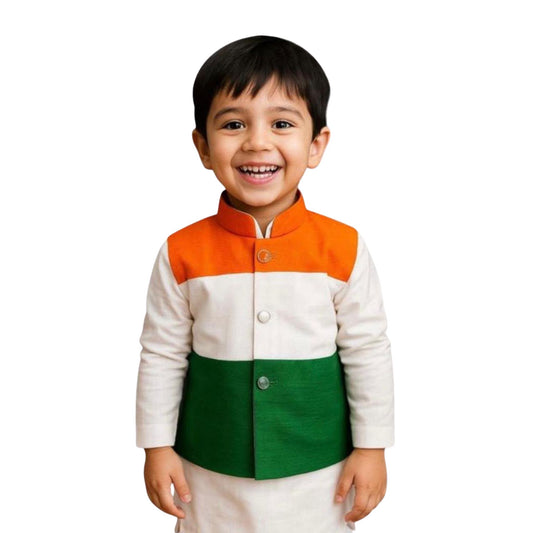 (CK-000055) BOYS TIRANGA JACKET 1 to 10