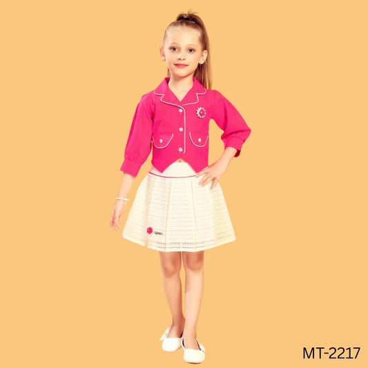 (MT-2217) Girls Skirt and Top 16/26