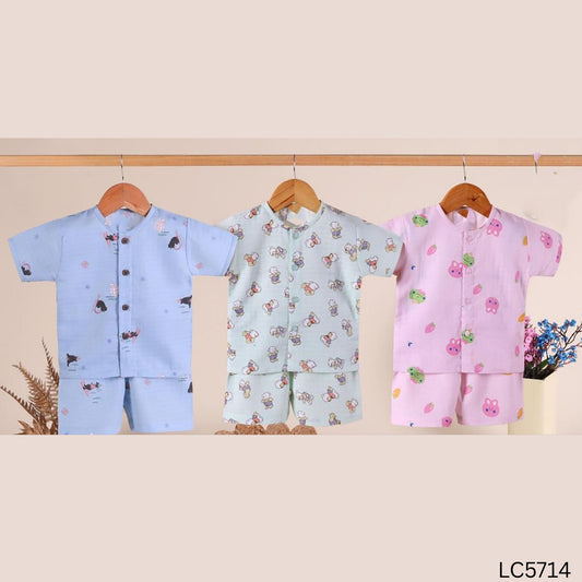 (LC5714) BOYS HALF SET M/L/XL