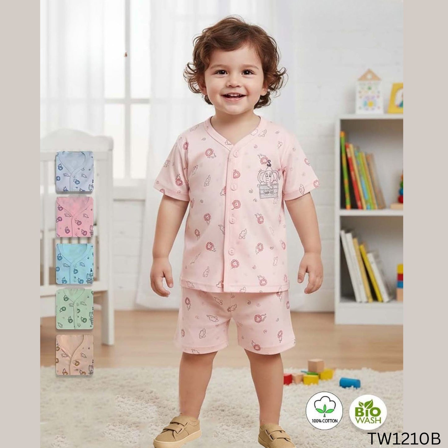 (TW1210B) BOYS HALF SET M/L/XL