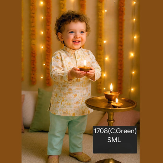 (TT-1708) Kurta Pajama Set (Upto 2 years)