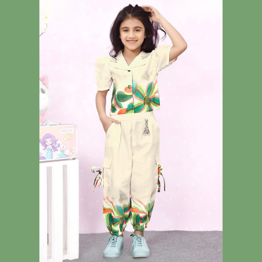 (D-453) Girls Co-ord Set 30/38