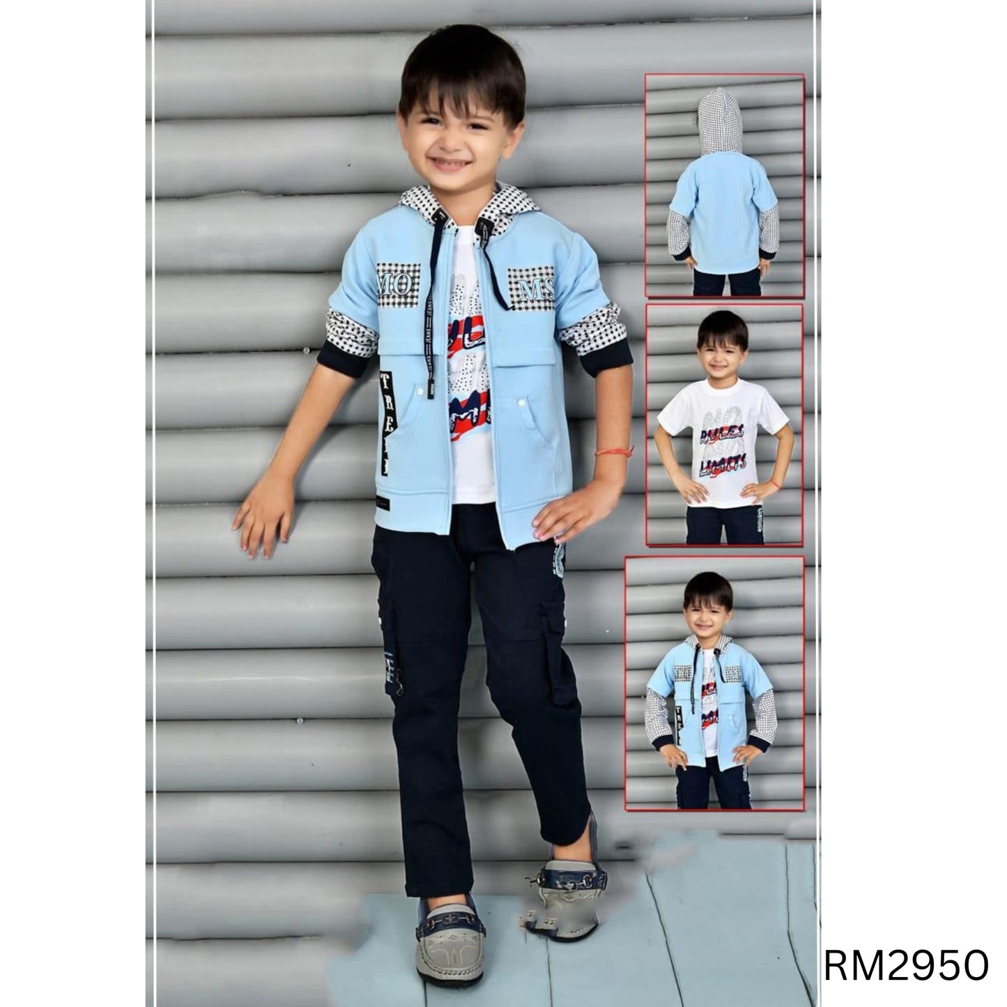 (RM2950) BOYS FULL JKT SET 4 to 9