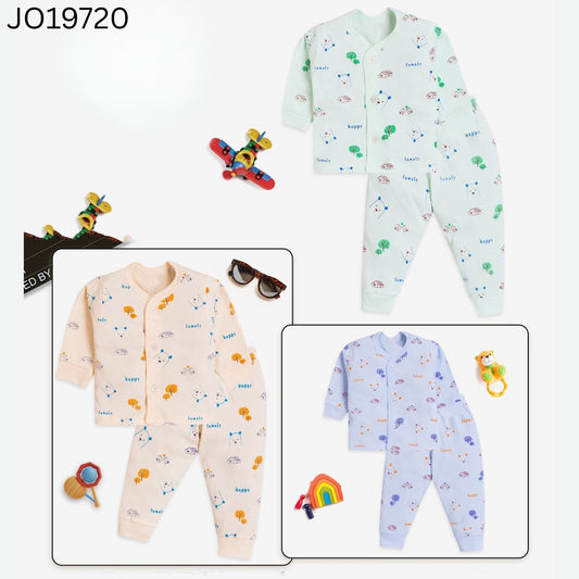 (JO19720) NIGHTWEAR FULL SET M/L/XL