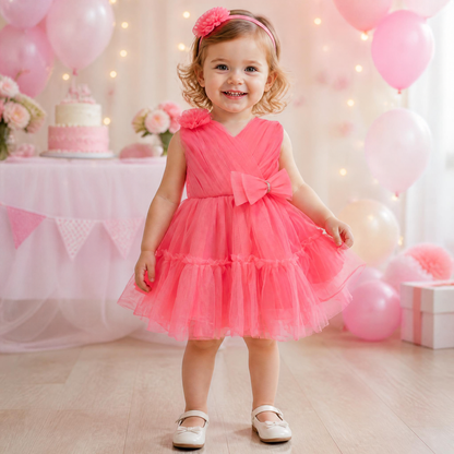 (S-127) Girls Party Frock 14/18