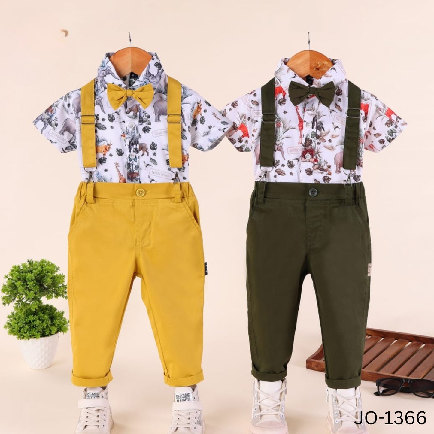 (JO-1366) Boys 4 pc half/full suit 6 months up to 2 years