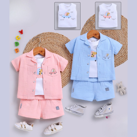 (JO1701) BOYS COORD SET (UPTO 1 YEAR)