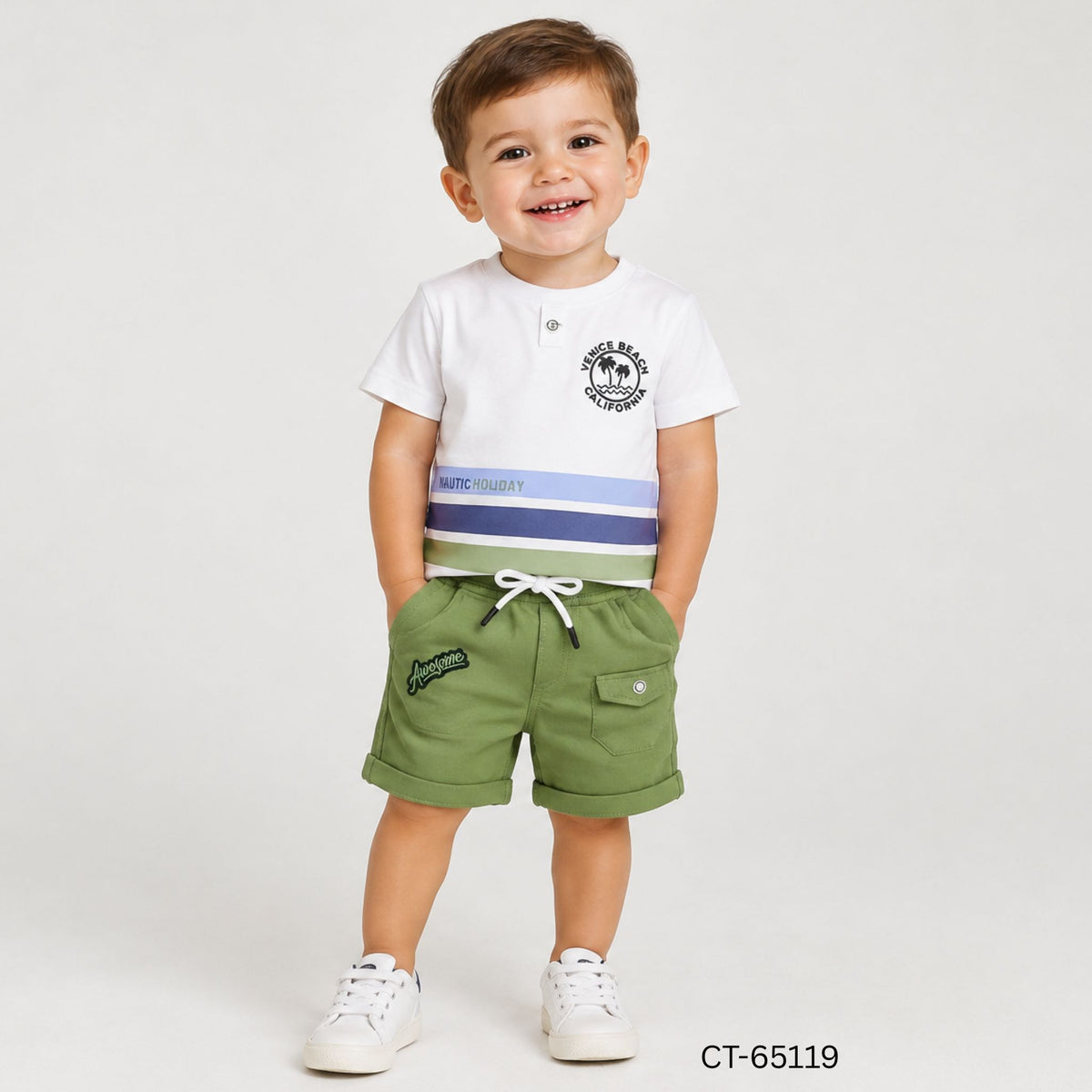 (CT-65119) BOYS HALF/HALF SET 16/20