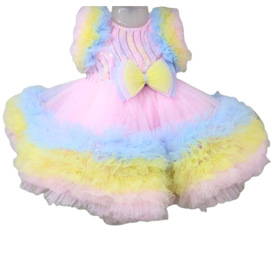 (B-9377) Girls Party Frock 16/22
