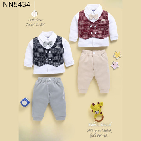 (NN5434) BABY FULL JKT SET 3 to 24 months