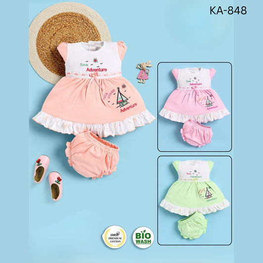 (KA848) GIRLS FROCK SET 1 to 3 AND 16/18/20