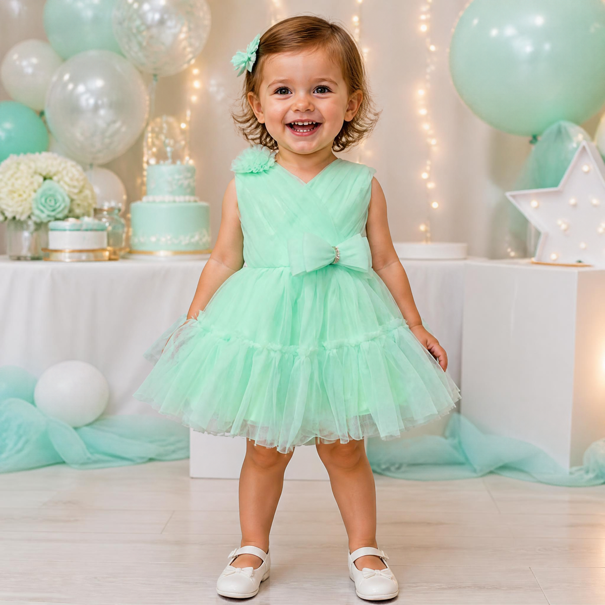 (S-127) Girls Party Frock 14/18