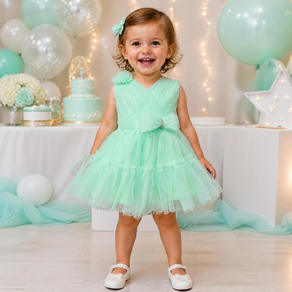 (S-127) Girls Party Frock 14/18