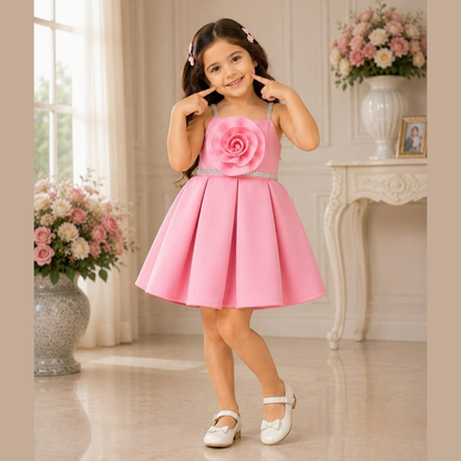 (S-137) Girls Party Frock 14/18