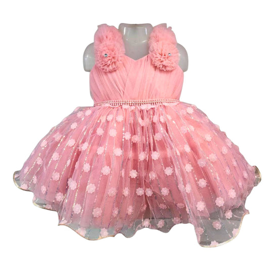 (B-9563) Girls Party Frock 16/22