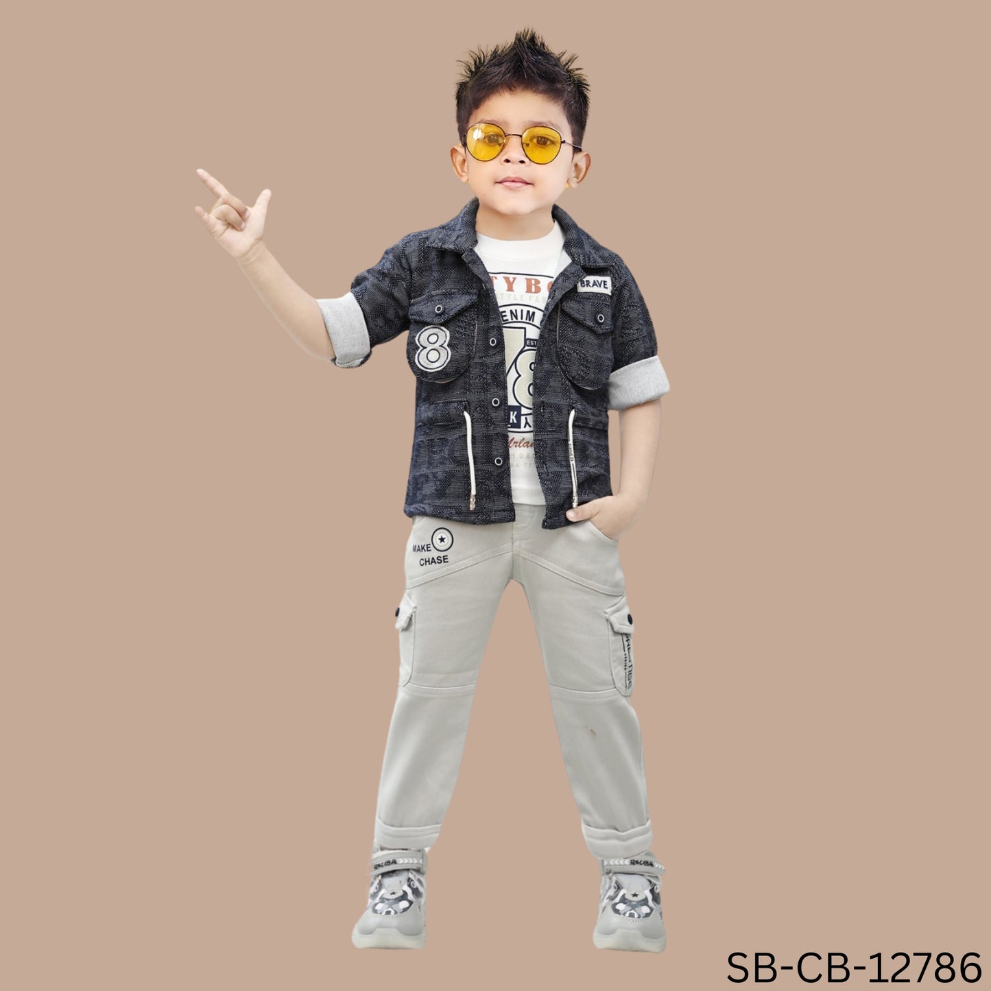 City boy fancy suit 16/26 SB-CB-12786