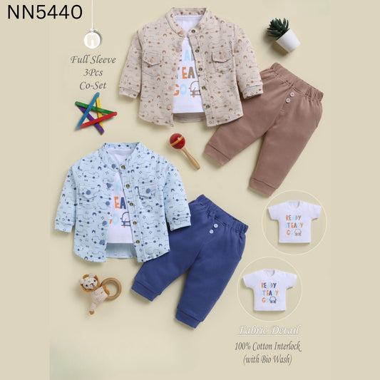 (NN5440) BABY FULL JKT SET 9 to 24 months