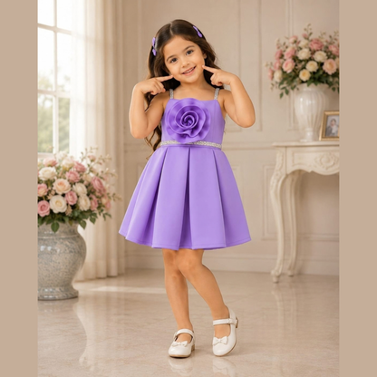 (S-137) Girls Party Frock 14/18