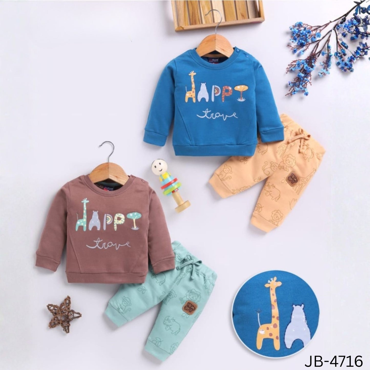 (JB-4716) BOYS FULL/FULL SET (UPTO 2 yrs)