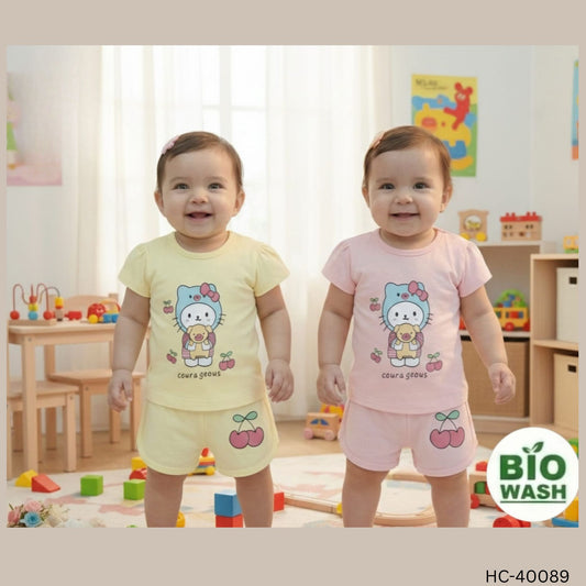 (HC-40089) BABY GIRL HALF/HALF SET (UPTO 2 YRS)