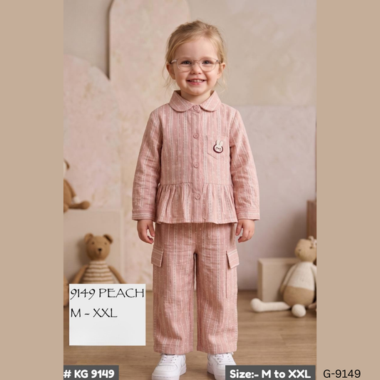 (G-9149) Girls Full/Full Coord Set 2 to 5 yrs