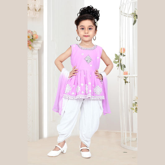 (GW4000) Flared Kurti and Dhoti 16/22