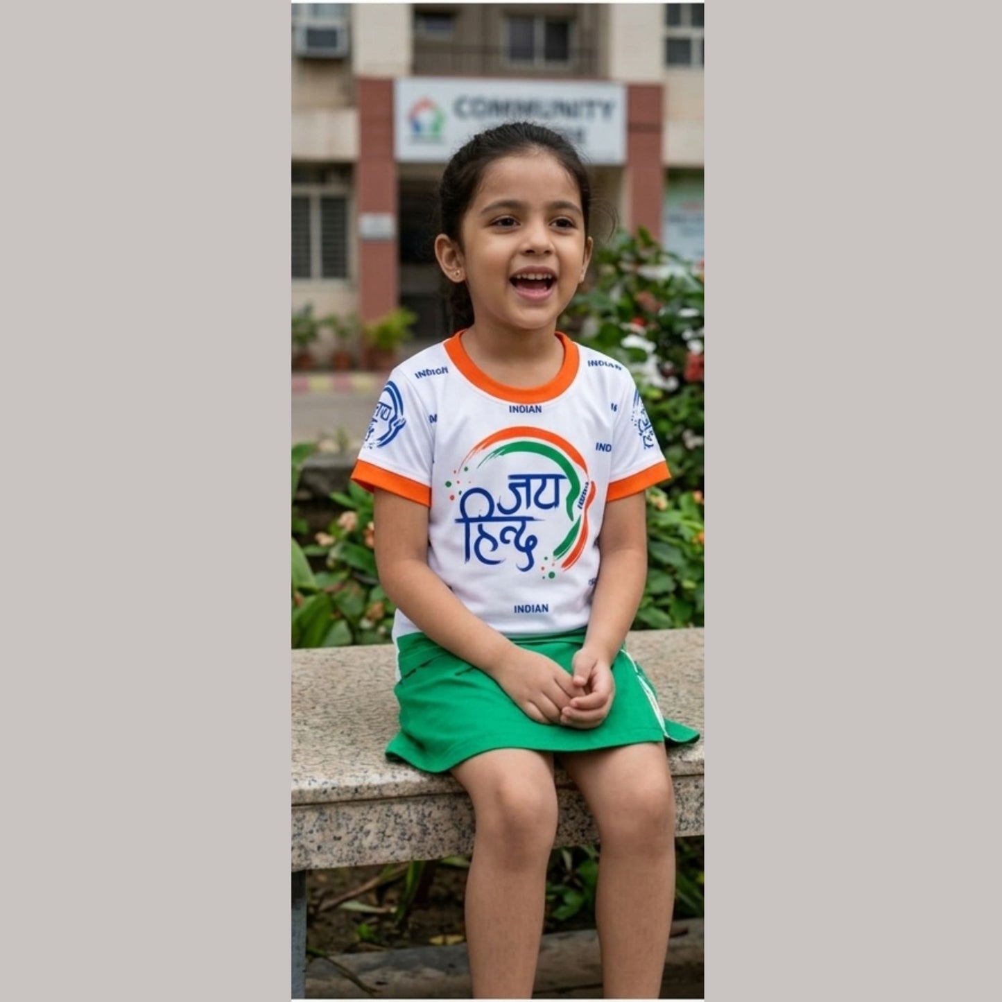 (CK-000051) Tiranga T-Shirt 4 SIZE 16/20