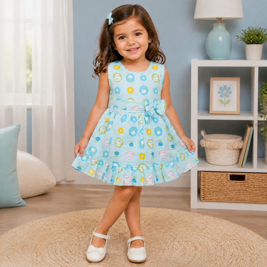 (S-1241) Girls Frock 14/18