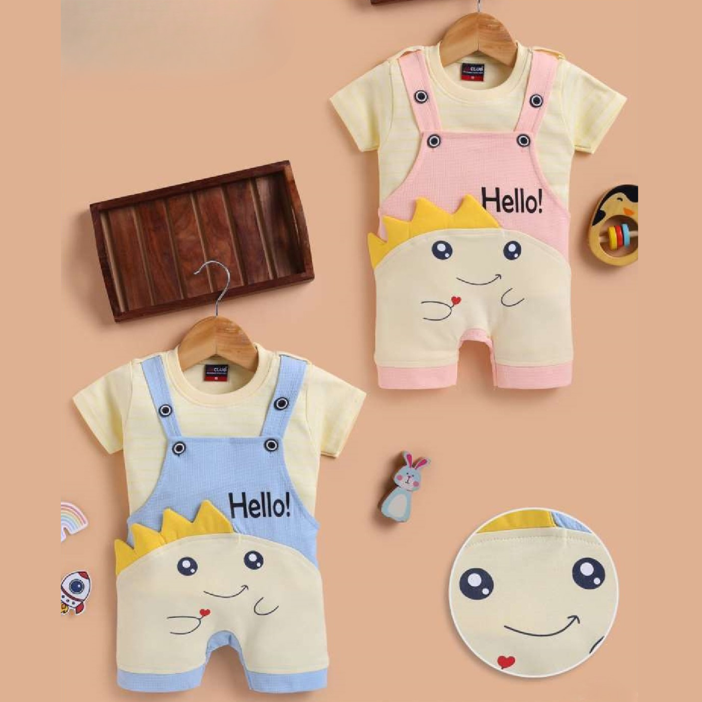 (JB-5013) ROMPER SET 0 to 2
