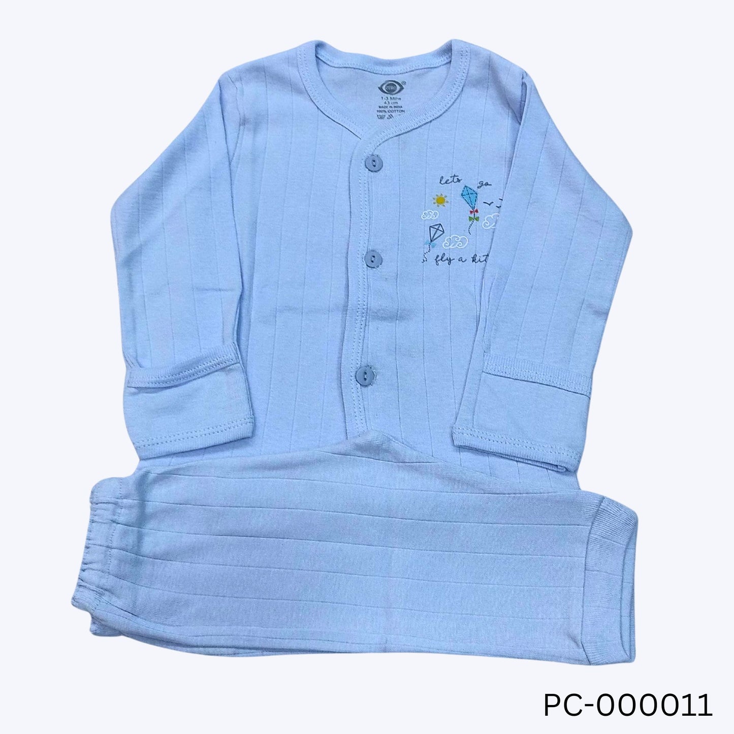 (PC-000011) Zero baby full/full vest pant (1-3 months)