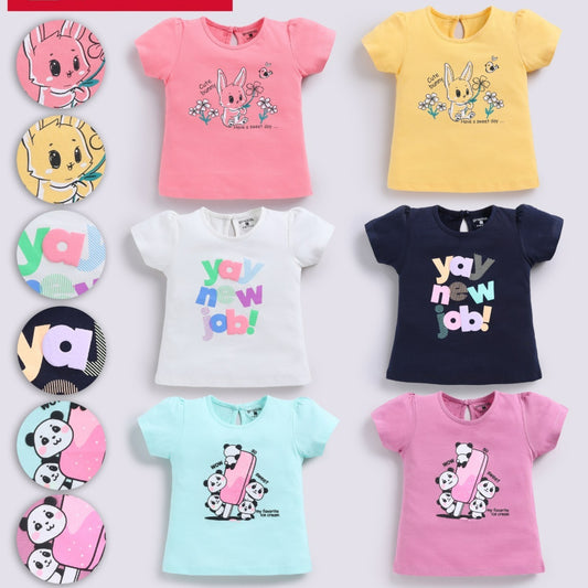 (GK-4136) Girls T-shirt M/L/XL