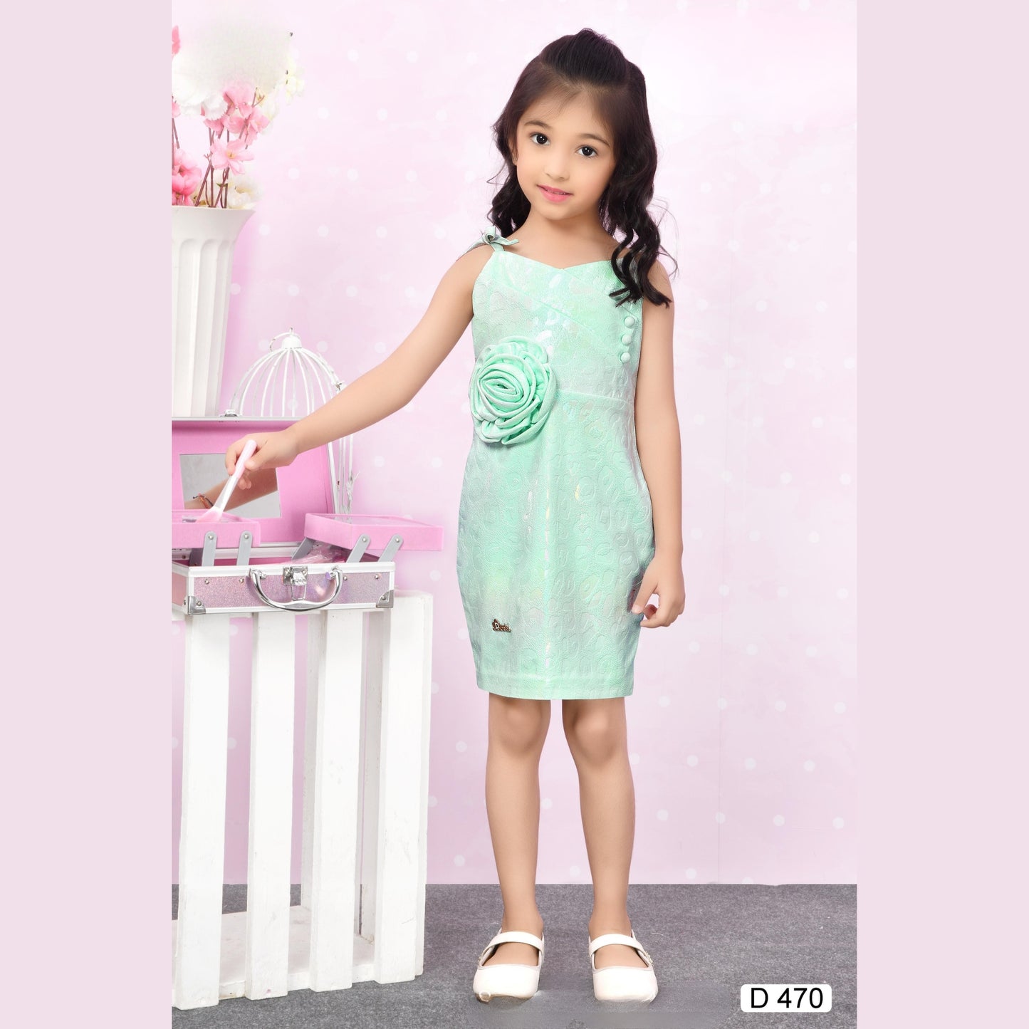 (D-470) Girls Party Dress 18/28