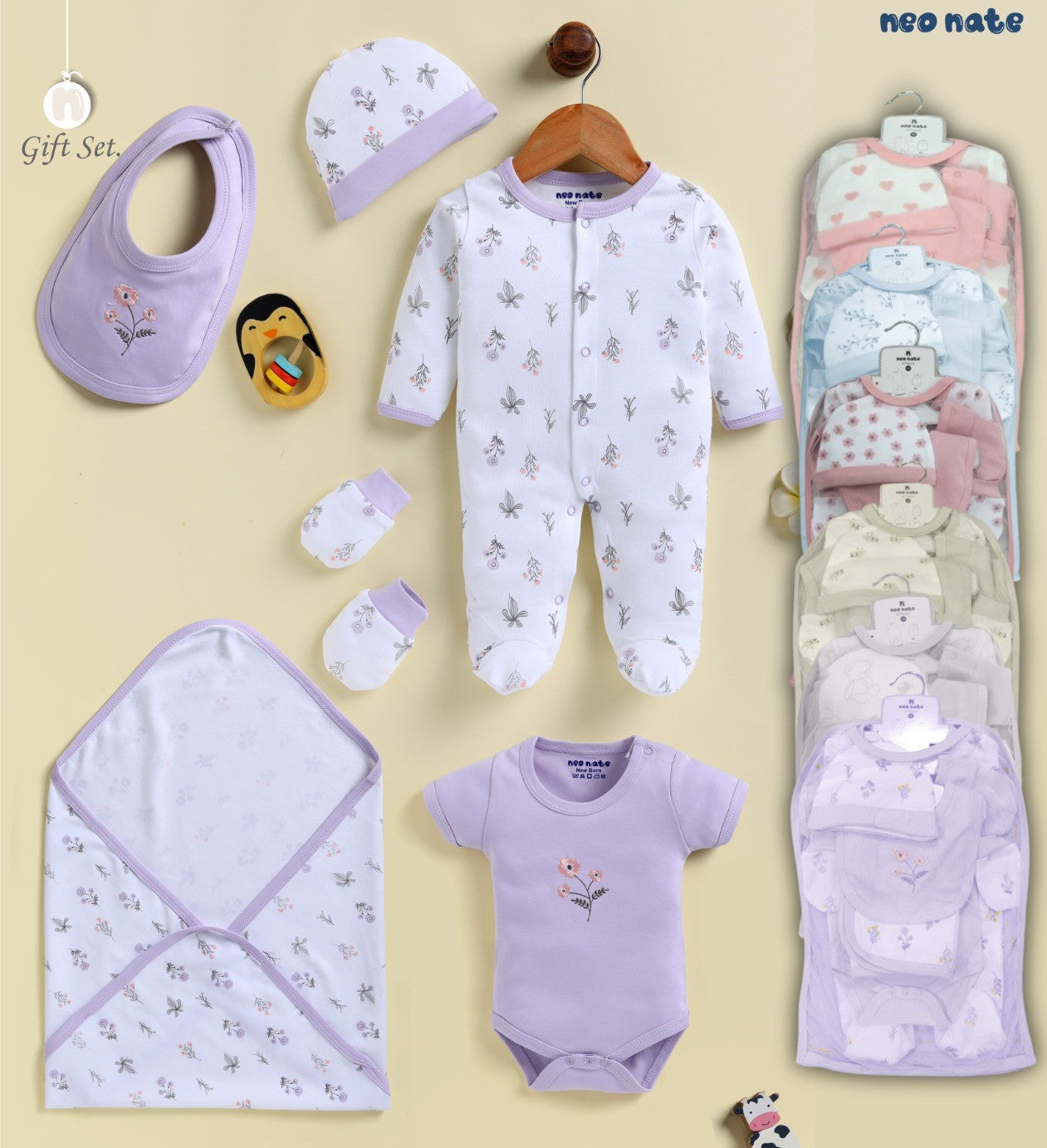 (NN-4454) BABY GIFT SET 6 PCS
